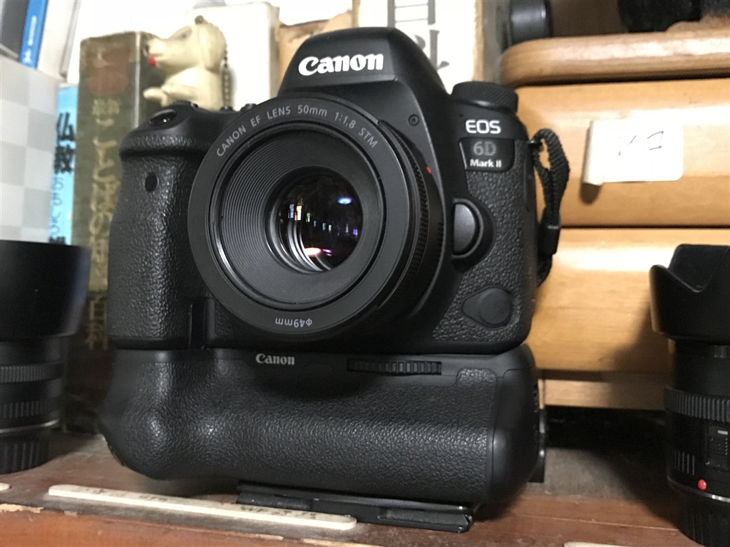 価格.com - 『Canon EOS 6D Mark ⅡにEF50mm F1.8 STMを着けた状態です