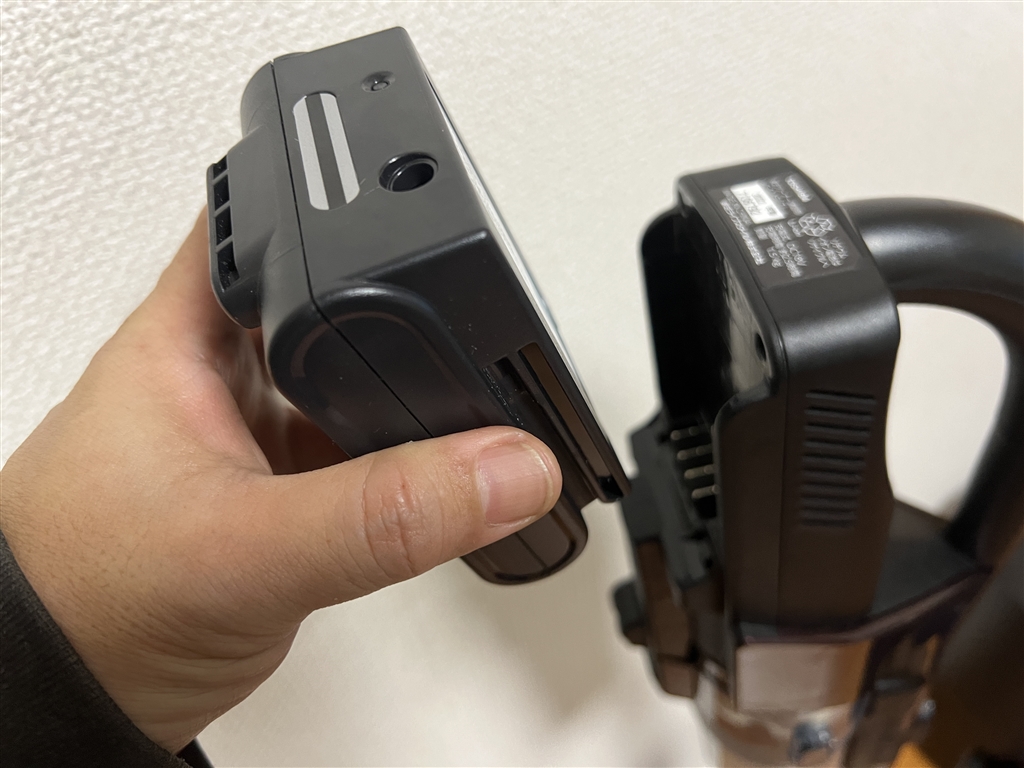 価格.com - 『バッテリーは脱着が可能』東芝 トルネオ ヴイ コードレス