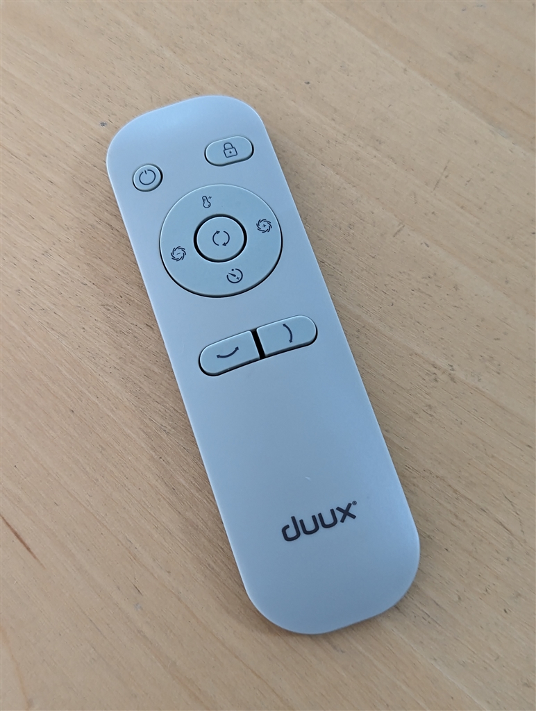 価格.com - 『リモコンです』duux Whisper Flex Touch DXCF33JP(SA