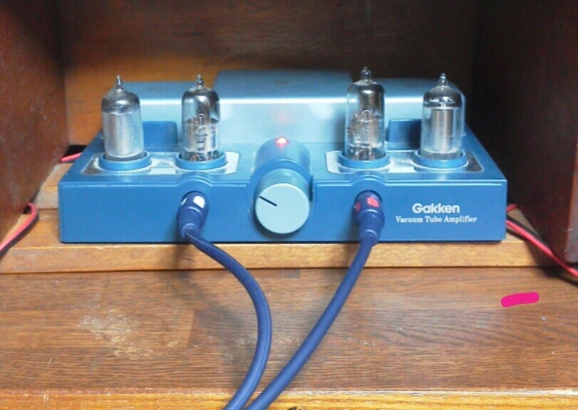 玩具であるが、そこそこ使える』 学研 大人の科学 真空管アンプ 10