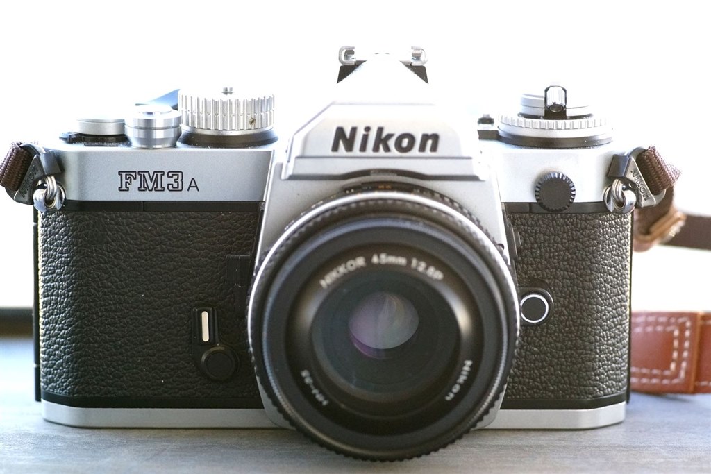 電池なしでも動きます』 ニコン FM3A ボディ (シルバー