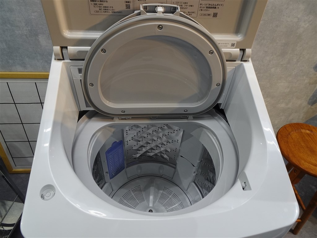 洗剤自動投入機能を搭載したパナソニックの縦型洗濯乾燥機