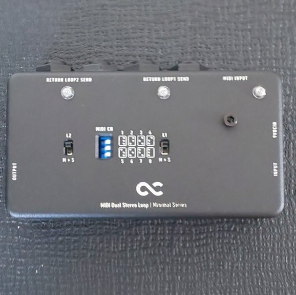 唯一無二のMIDIコントロールステレオ2ループ』 One Control Minimal