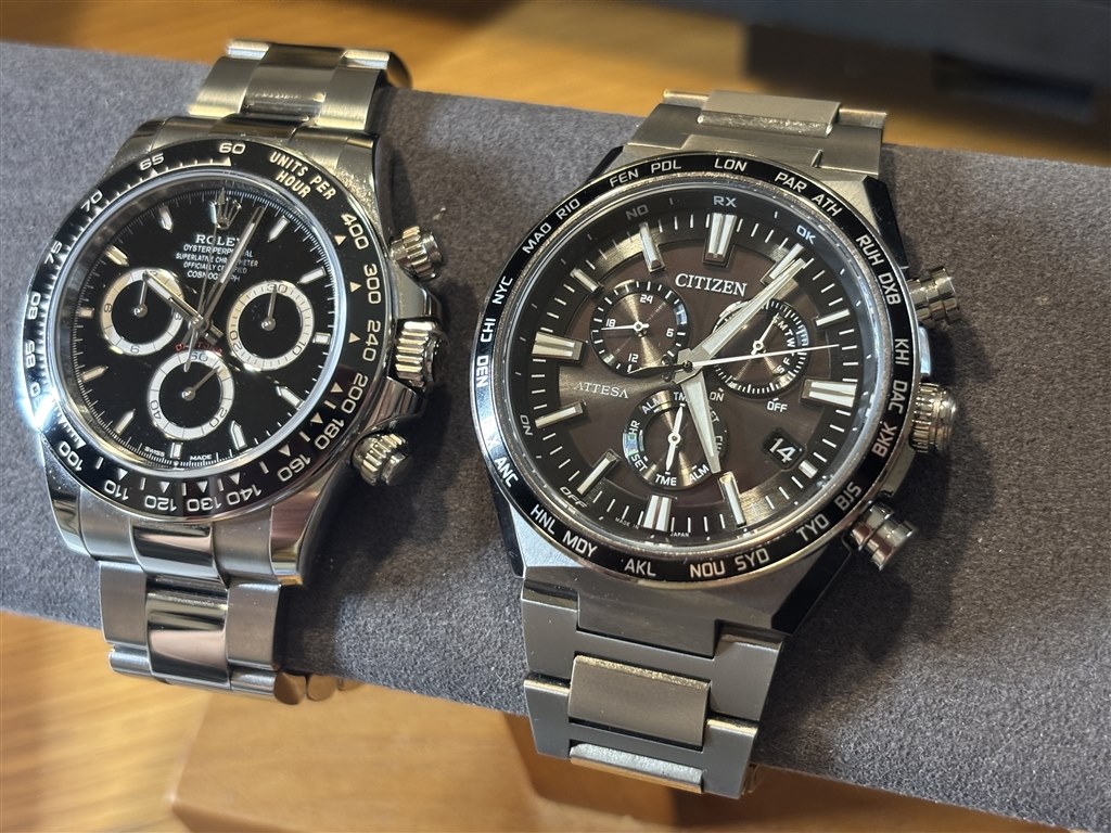 クラシカルで美しいクロノグラフ』 シチズン アテッサ ACT Line エコ