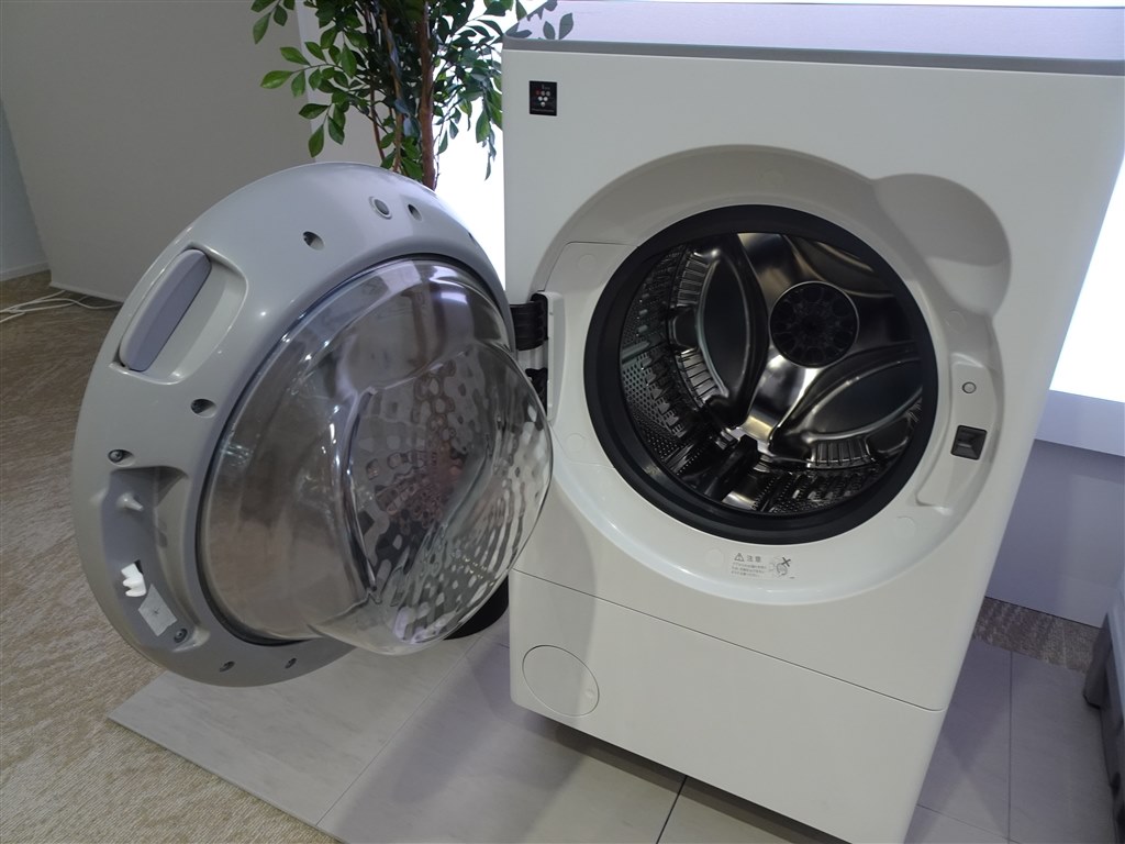 デザインを一新！シャープのドラム洗・ヒーポン単独標準モデル