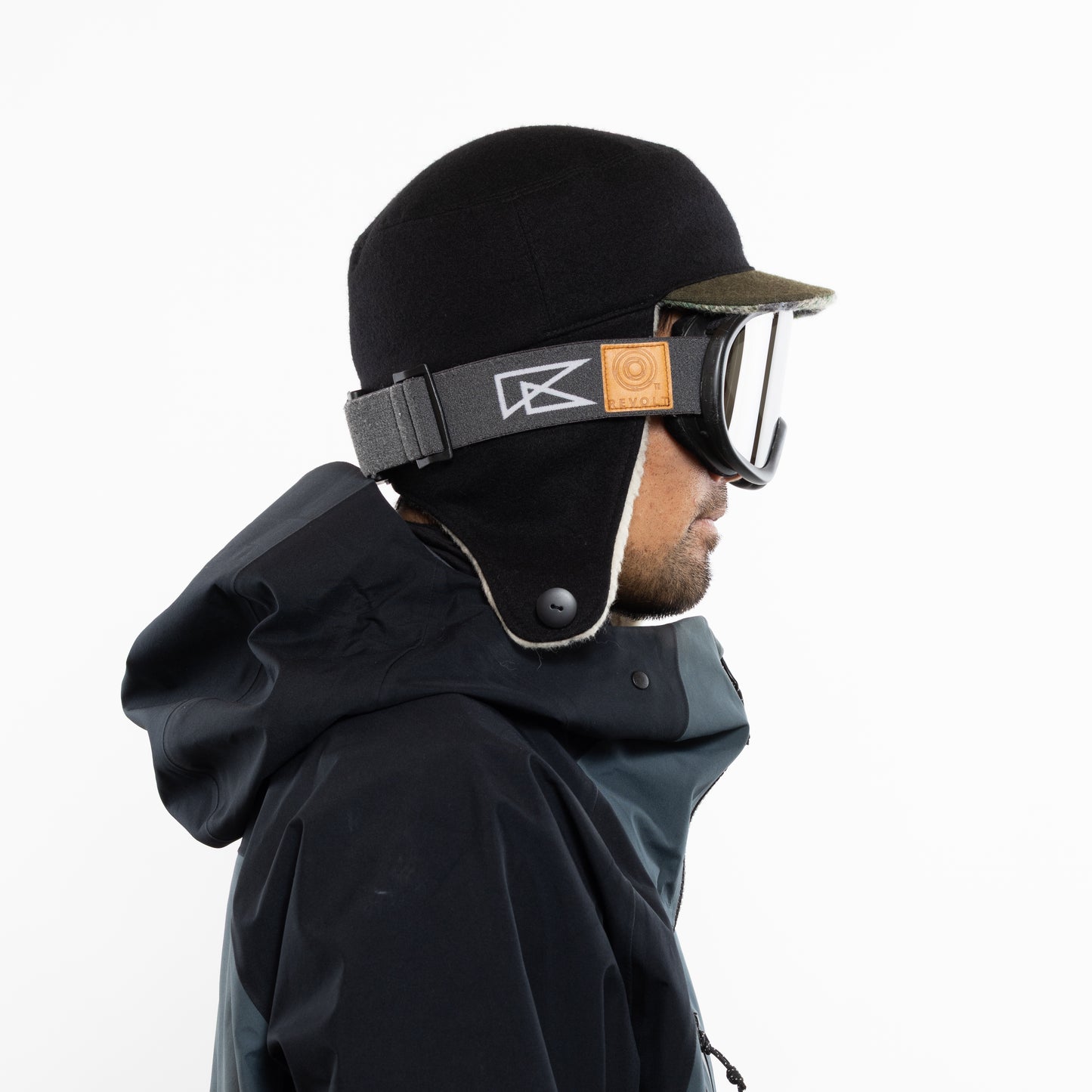 スノーボードゴーグル | SUPER LIGHT FRAME Black Denim – REVOLT