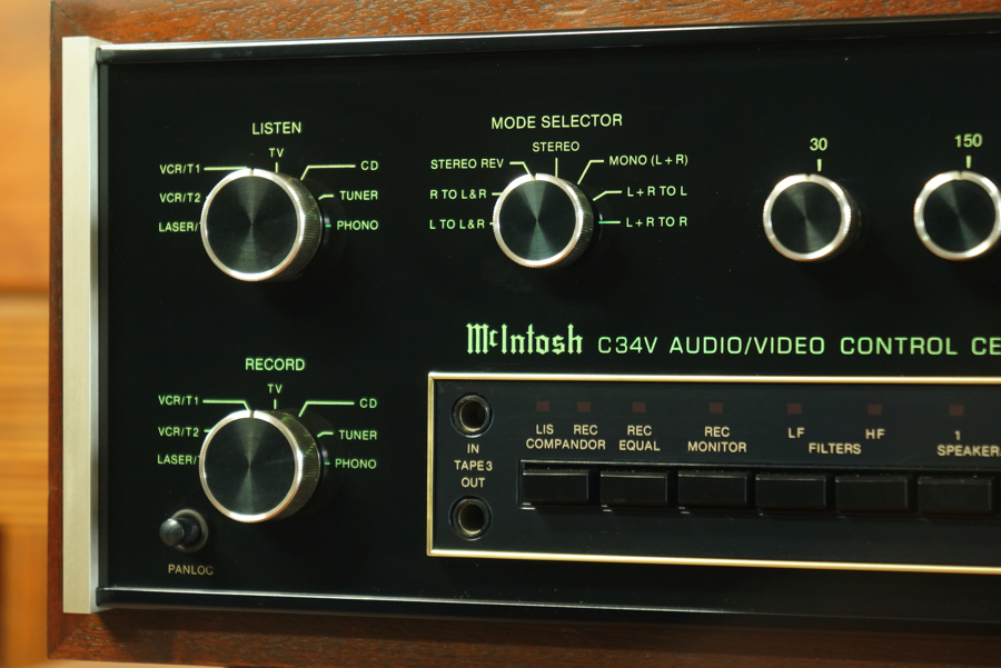 美品】McIntosh C34V マッキントッシュ プリアンプ/コントロールアンプ