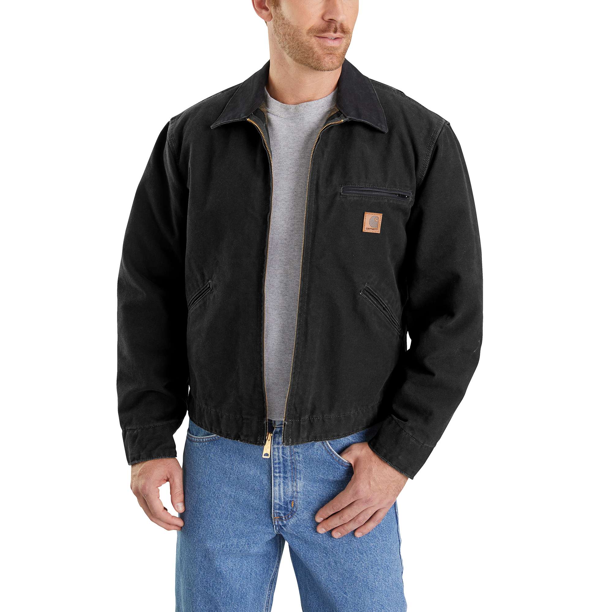 Sandstone Blanket-Lined Detroit Jacket | Carhartt Reworked