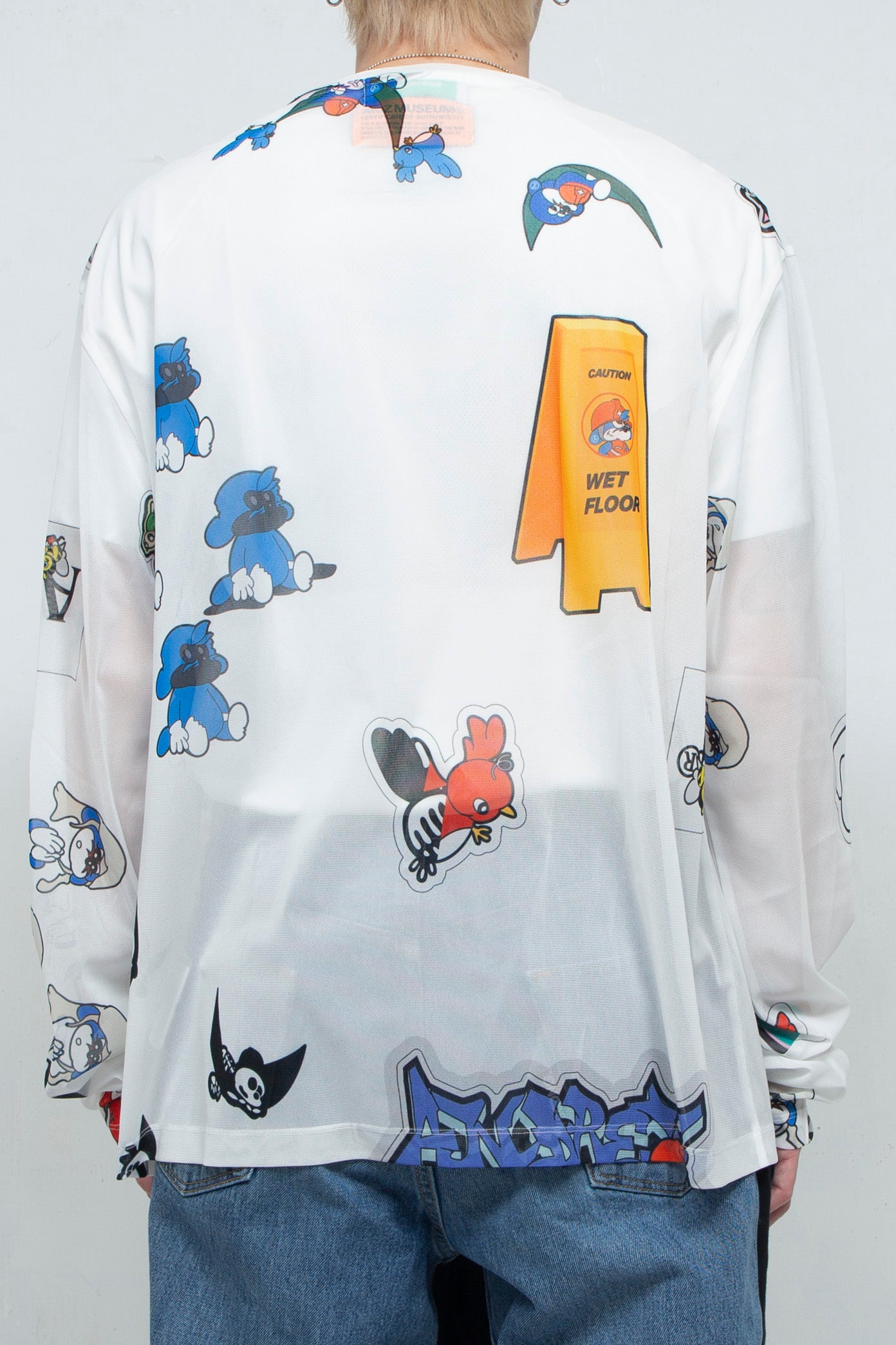 LSTEE/MESH/FLOCKING/ATOZ WHITE bodysong.（ボディソング）通販・店舗