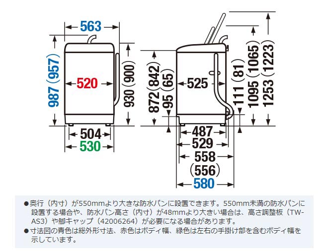 楽天市場】東芝ライフスタイル TOSHIBA 全自動洗濯機 AW-7G8(W) | 価格