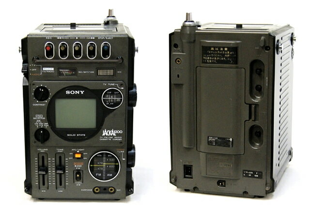 楽天市場】SONY 初代ジャッカル テレビラジカセ FX-300 JACKAL | 価格