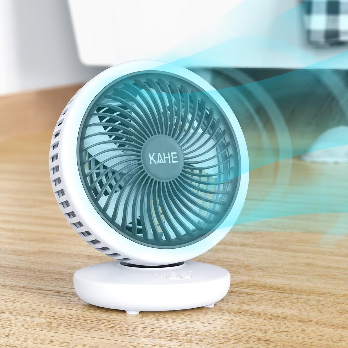 楽天市場】三好倉庫 KAHE 卓上扇風機 小型 自動首振り 4段階風量調整
