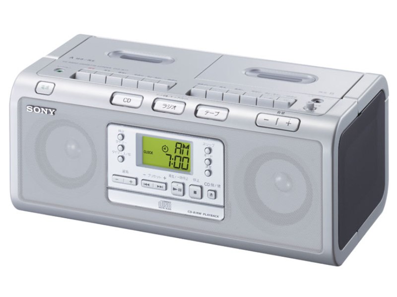楽天市場】ソニーグループ SONY CDラジオカセット メモリーレコーダー