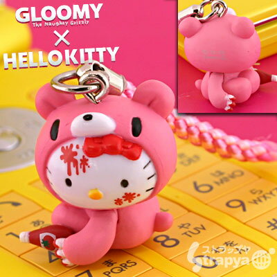 楽天市場】あすなろ舎 ハローキティ グルーミーコラボキティ 根付け