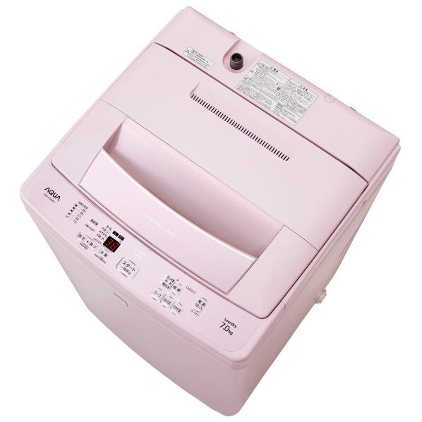 楽天市場】アクア AQUA 7．0kg全自動洗濯機 keyword キーワードピンク