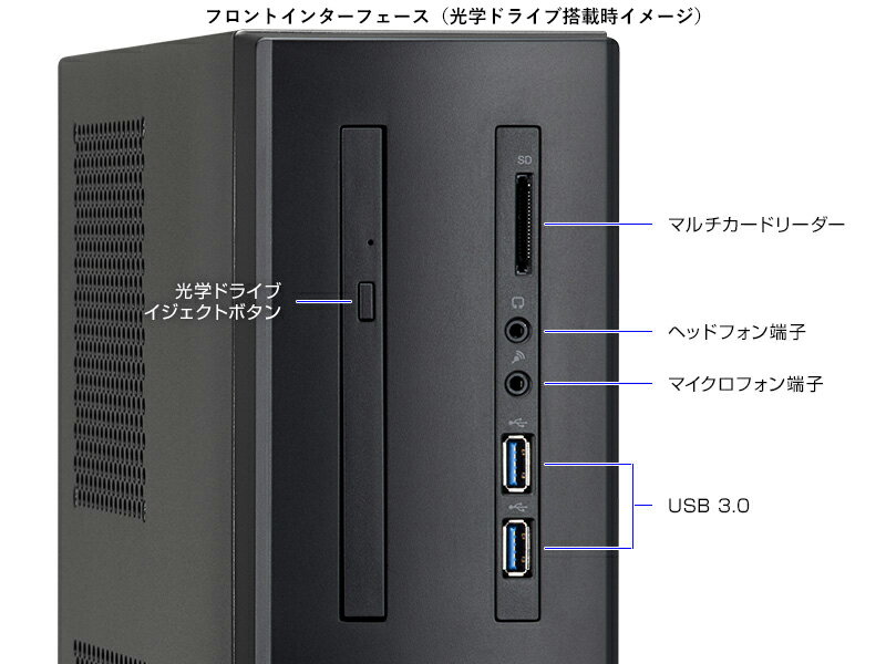 楽天市場】mouse デスクトップPC LUV MACHINES SLIM LM-iHS410SD-SH-MA
