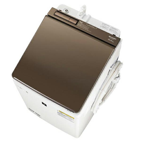 楽天市場】シャープ SHARP 縦型洗濯乾燥機 ES-PW10E-T | 価格比較