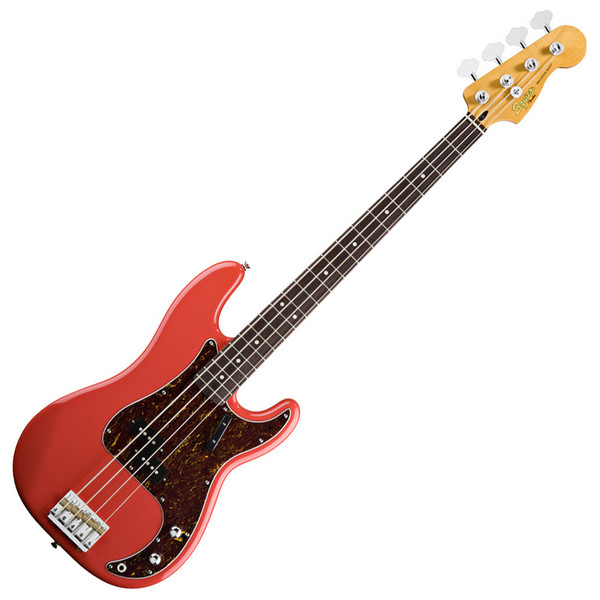 DISC Squier by Fender Classic Vibe Precision Bass 60's, Fiesta Red