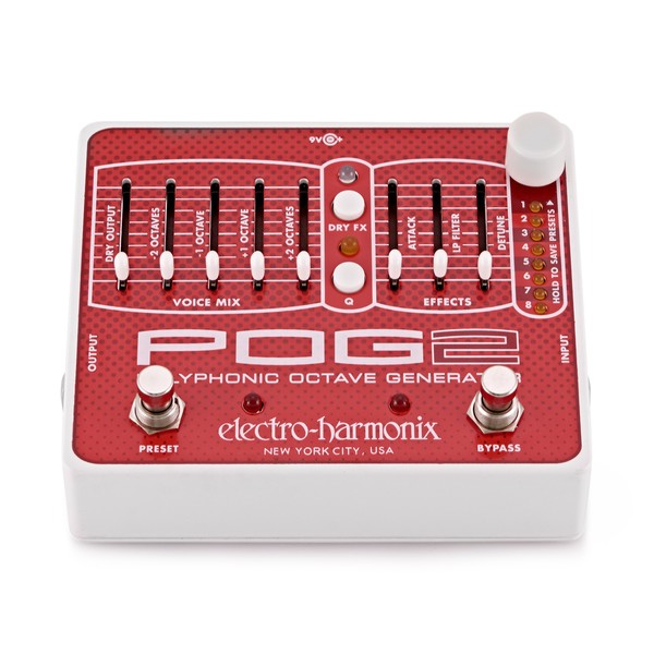Electro Harmonix POG 2 Polyphonic Octave Generator at Gear4music