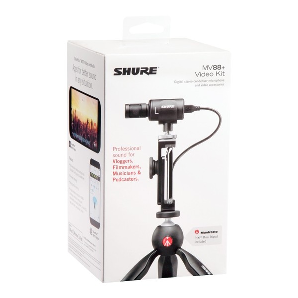 Shure Motiv MV88+ Video Kit at Gear4music