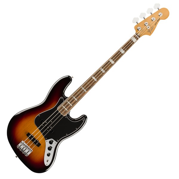 Fender Vintera 70s Jazz Bass PF, 3-Tone Sunburst at Gear4music