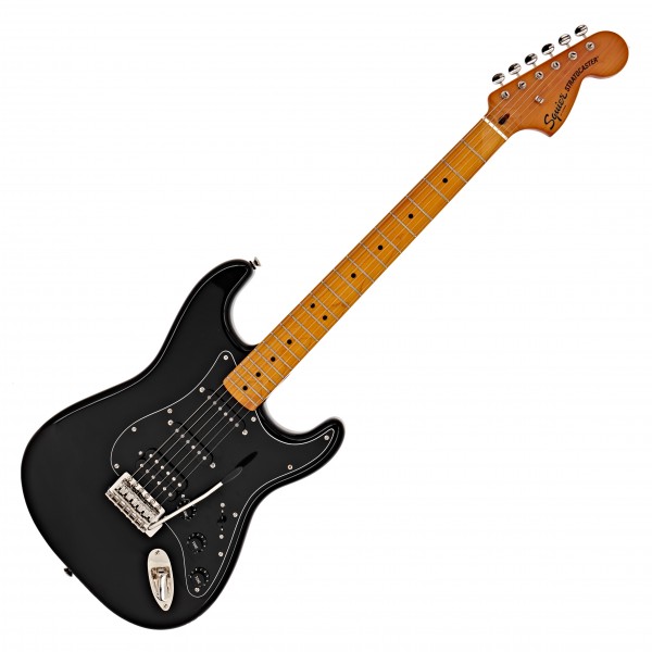 Squier Classic Vibe 70s Stratocaster HSS MN, Black at Gear4music