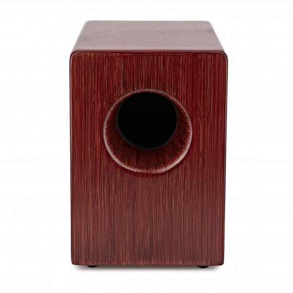 Pearl BOOM BOX Fiberglass Ported Chamber Cajon, Artisan Red