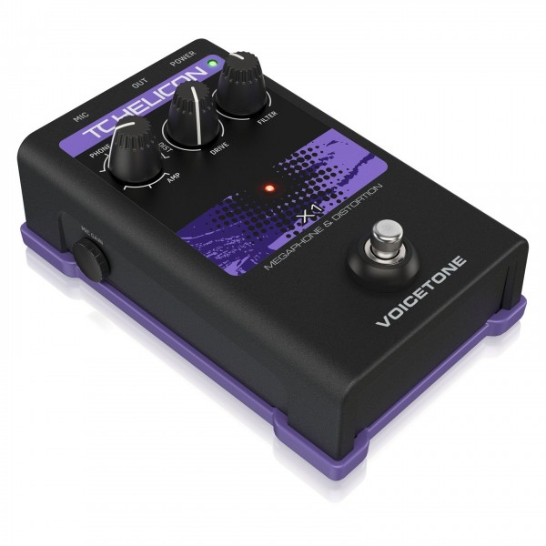 TC Helicon VoiceTone X1 Megaphone and Distortion Vocal Processor