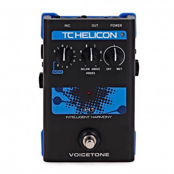 TC Helicon VoiceTone H1 Intelligent Harmony Vocal Processor at