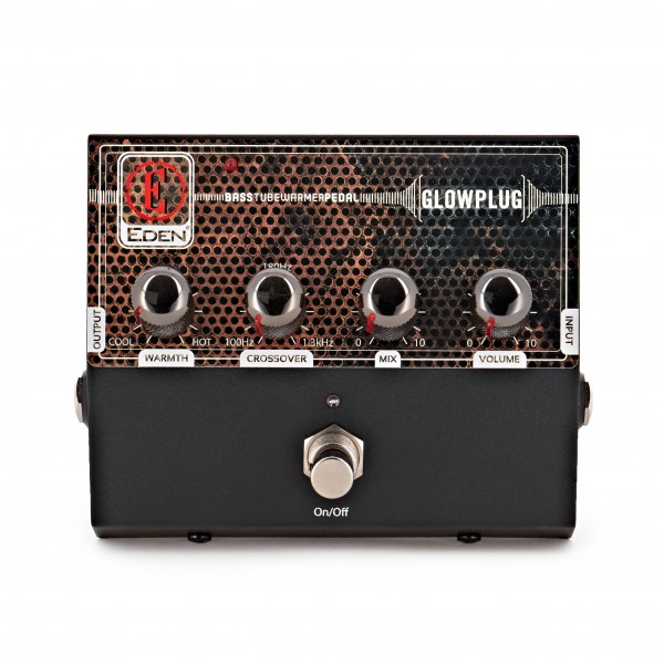 Eden Glowplug Bass Tube Warmer Pedal, with PSU at Gear4music