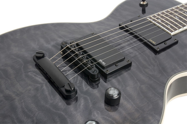 DISC Epiphone Les Paul Custom-EX (EMG 81/85) Midnight Ebony at