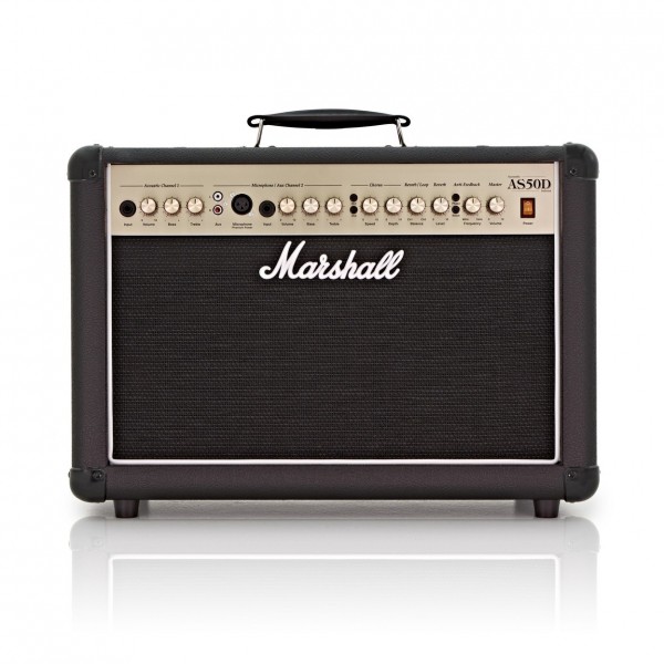 Marshall AS50D Limited Edition Acoustic Combo, Black at Gear4music