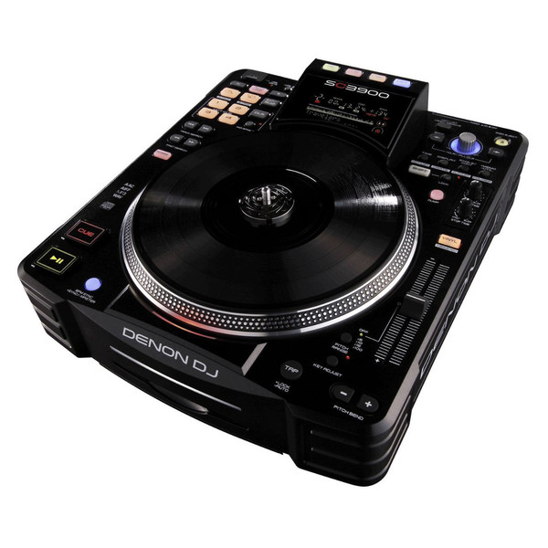 DISC Denon DJ SC3900 Media Player with Direct Drive Turntable at