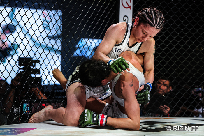 RIZIN】ケイト・ロータス「RENA選手にリベンジしたいです。尊敬して