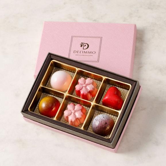 ショコラアソート サクラ6｜Patisserie & Cafe DEL'IMMOの通販・お