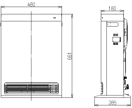 プラズマクラスターイオン発生機能と空気清浄機が付いたガスファン