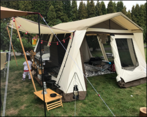 オガワ ロッジシェルターT/C 3375 5人用｜行け！RINRINキャンプ部！！