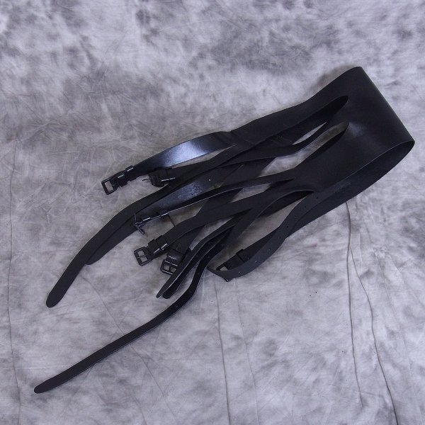 ANN DEMEULEMEESTER/アンドゥムルメステール コルセットカマーベルト