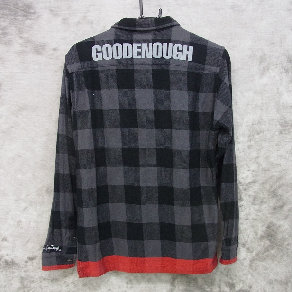 GOODENOUGH/グッドイナフ チェックネルシャツ/BUFFALO LINE FLANNEL