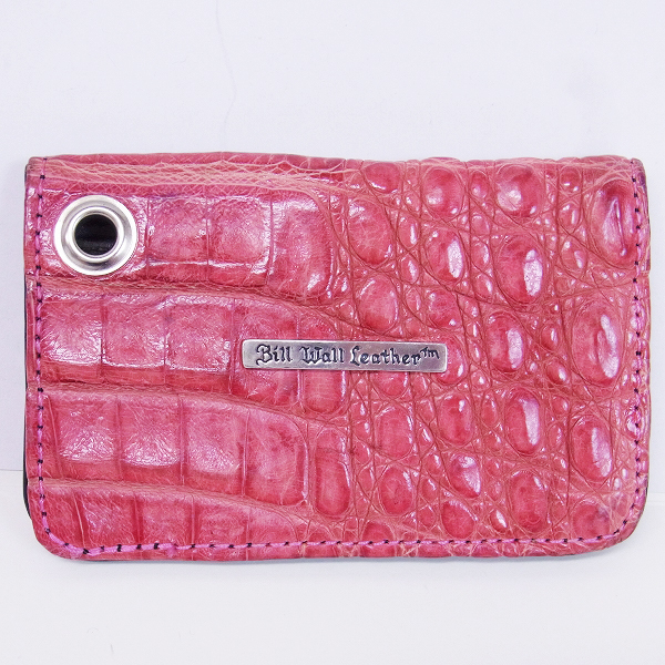 Bill Wall Leather/BWL/ビルウォールレザー カードケース アリゲーター