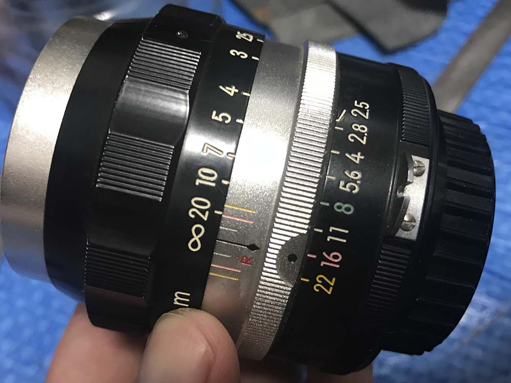 Repair: Nikkor-P 105mm f/2.5 Auto | Richard Haw's Classic Nikon