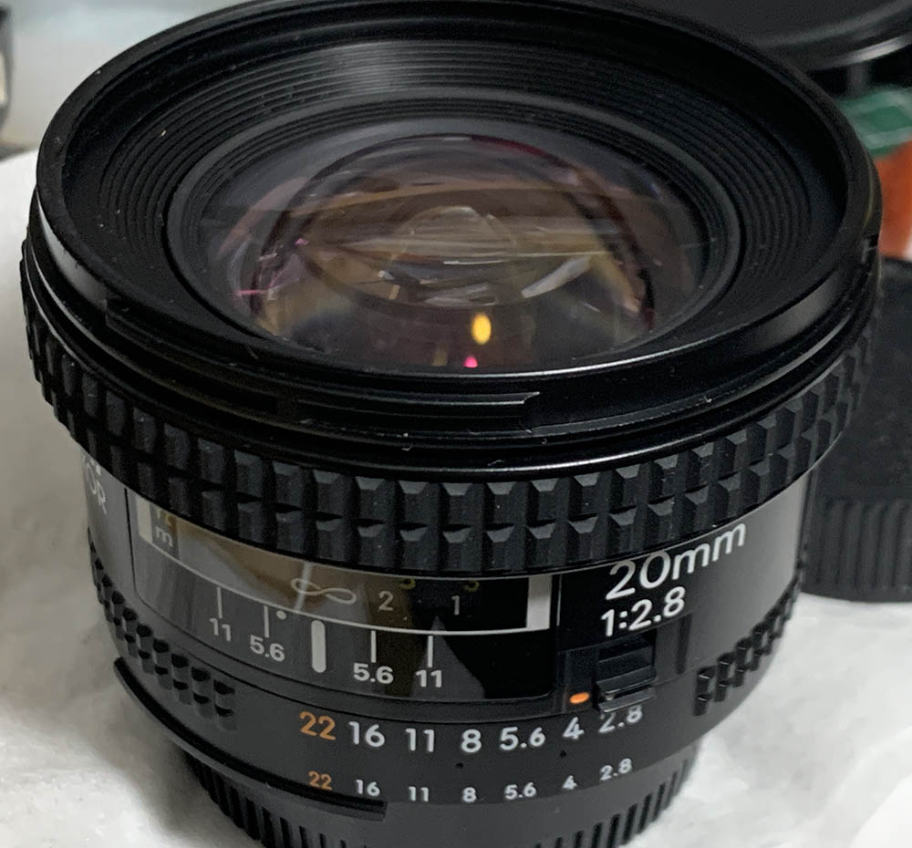 knockさま限定】 単焦点 Ai AF Nikkor 20mm f/2.8D knockさま限定】 単