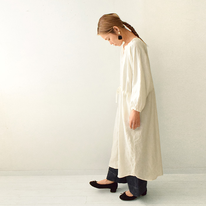 ギャザーワンピース【2】 | 生地と型紙のお店 Rick Rack