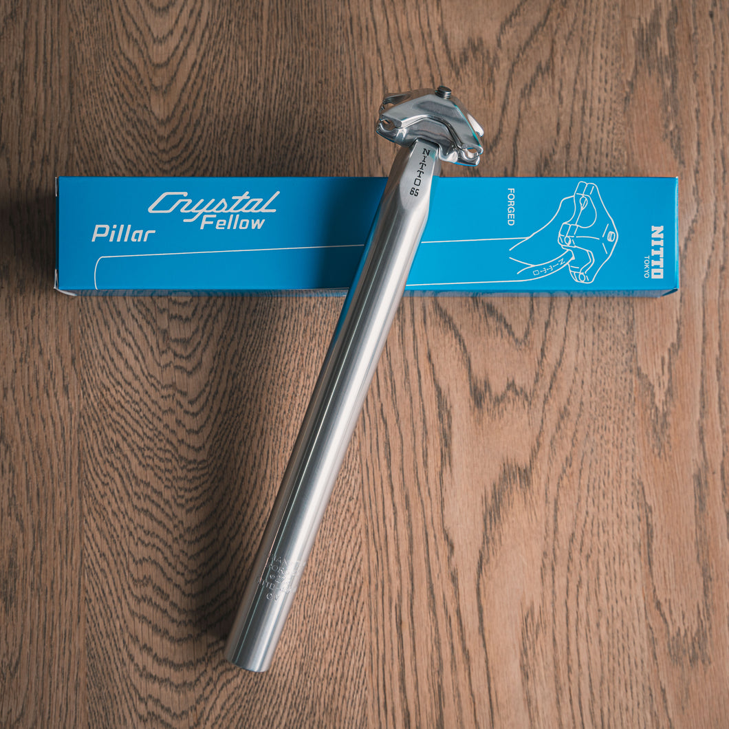 NITTO S65 シートポスト 27.2mm x 300mm [シルバー] 日東 ニットー