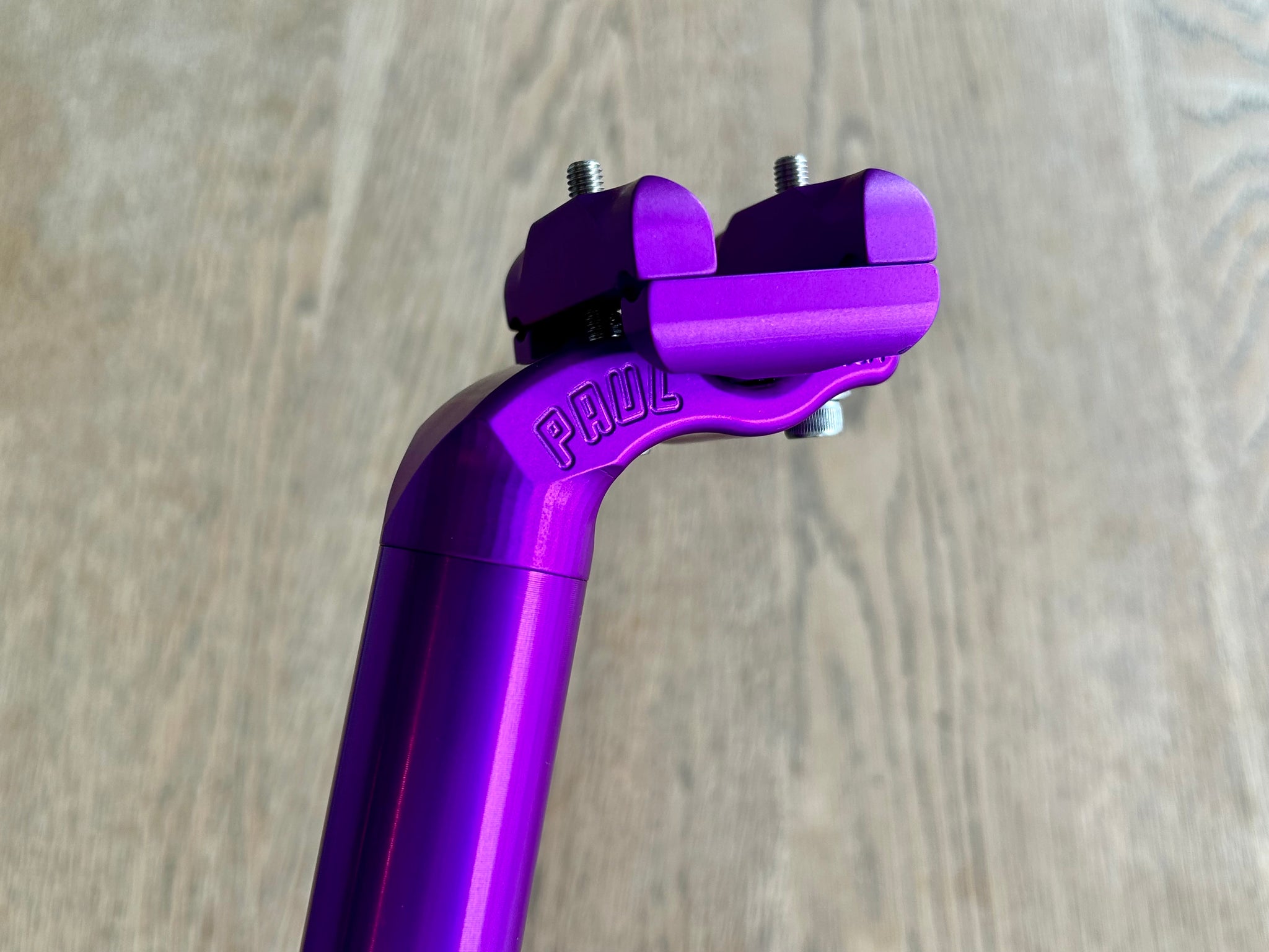 PAUL TALL AND HANDSOME SEATPOST 27.2mm Purple ポール シートポスト