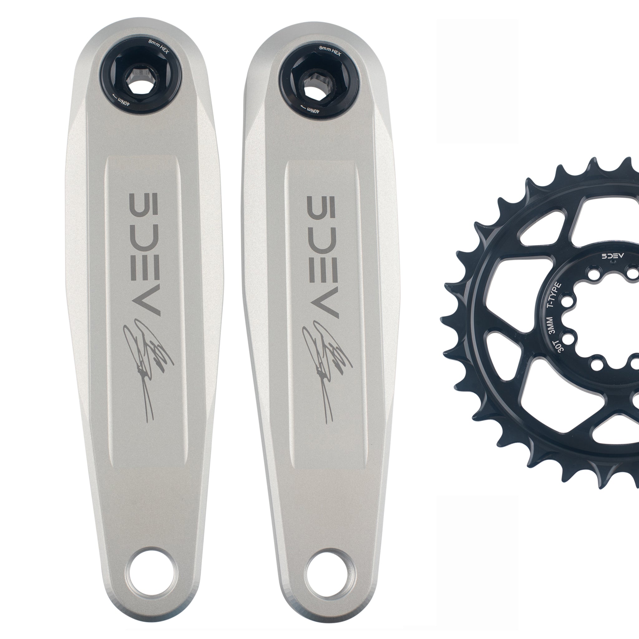 Cam Zink Signature Freeride Crank + Chainring – 5DEV