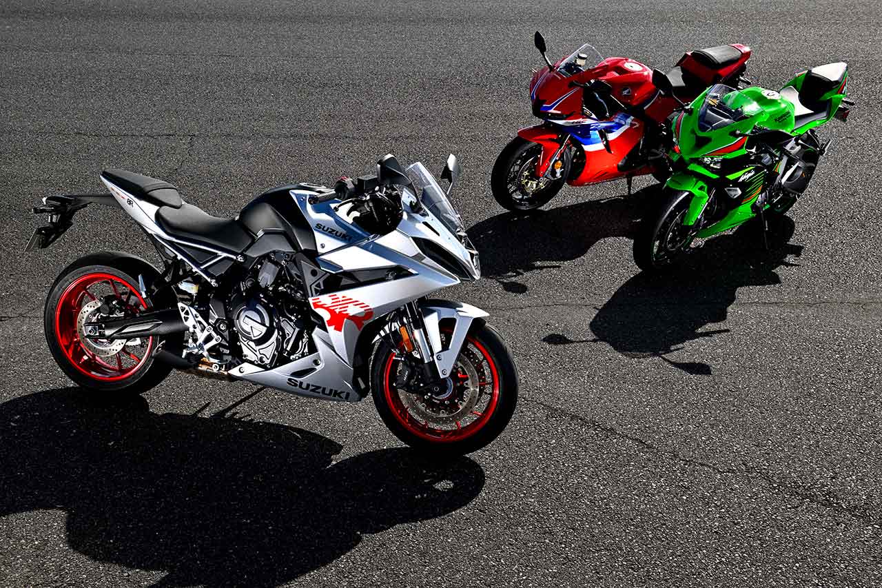 CBR600RR／Ninja ZX-6R KRT EDITION／GSX-8R】日本のフルカウルミドル