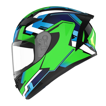 POLARIS – FLOREO LIME (MATT) – Ridex Helmets and Jackets