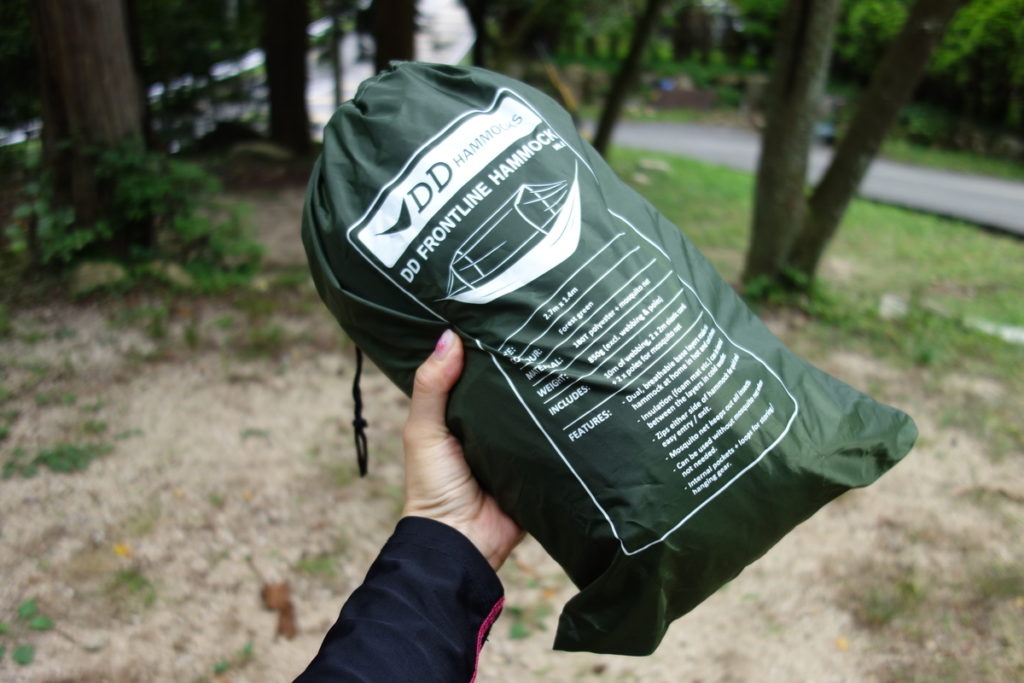 DDハンモック フロントライン購入から実際の宿泊までのあれこれ
