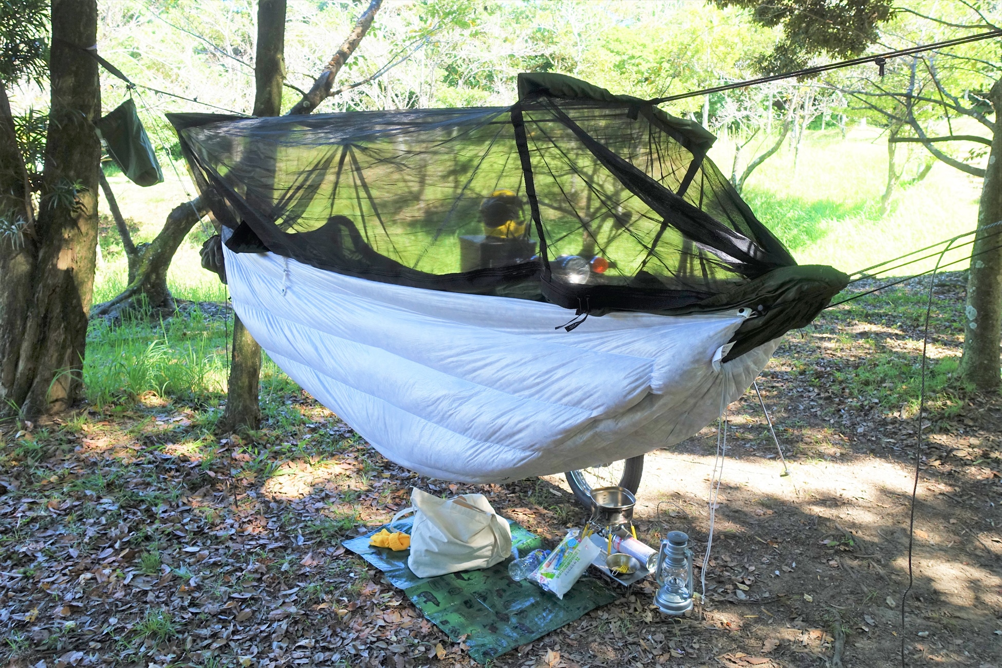 AEGISMAX WINDHARD（シュラフ）のハンモックアンキル仕様がDD